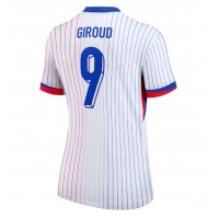 Fotbalové Dres Francie Olivier Giroud #9 Dámské Venkovní ME 2024 Krátký Rukáv